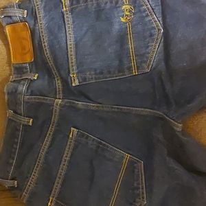 A pair of vintage Phat Farm shorts denim blue jeans shorts!